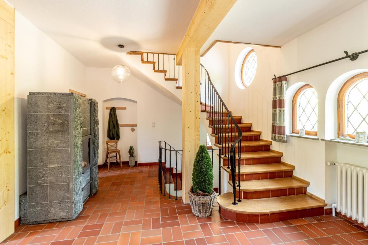 Landhaus Karbach Komplett Oder Einzelne Wohneinheiten Villa Inkl Sauna Bzw Waldhaeuschen Hirten Extérieur photo